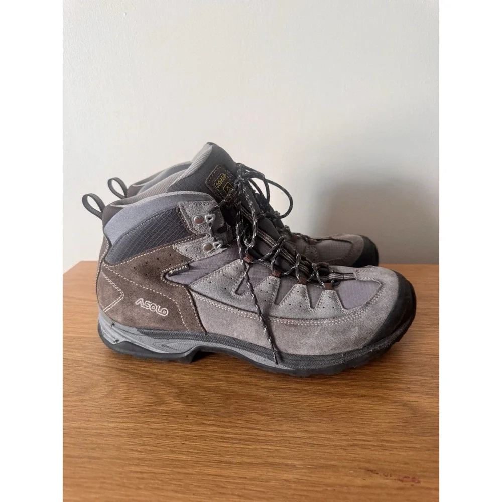 Asolo Liquid GV Hiking Boots Men's 10.5 Gore-Tex Waterproof Vibram Camping